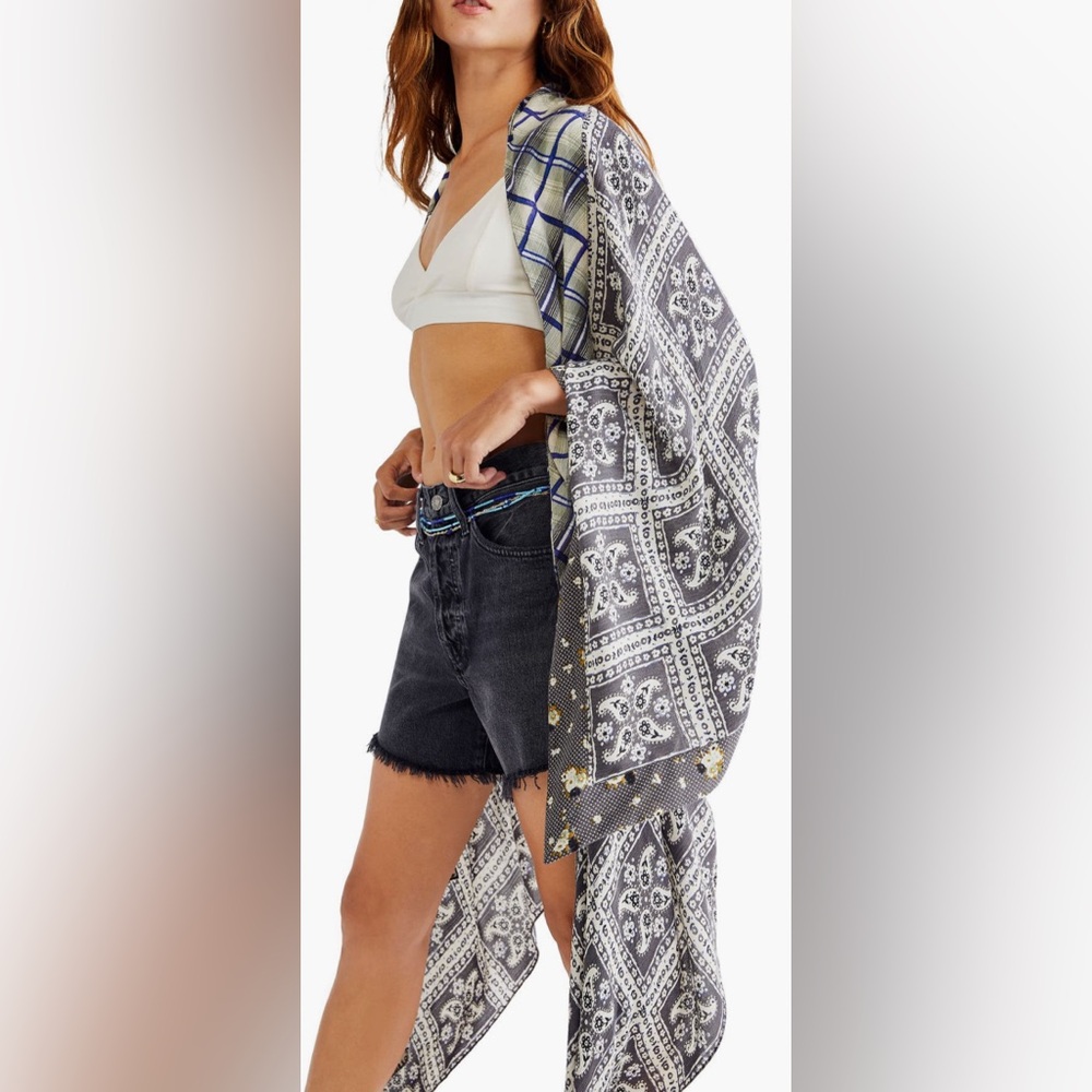 NWT American Pie Patchwork Duster by Free People